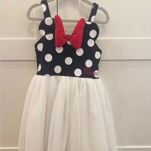 Disney Minnie Mouse Polka Dot Dress - Red, Black, and White